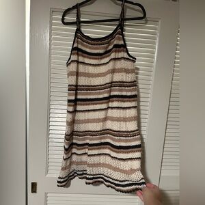 American Eagle Outfitters Multicolor Knit Mini Dress